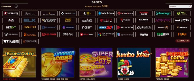 Tropezia Palace Casino machines à sous