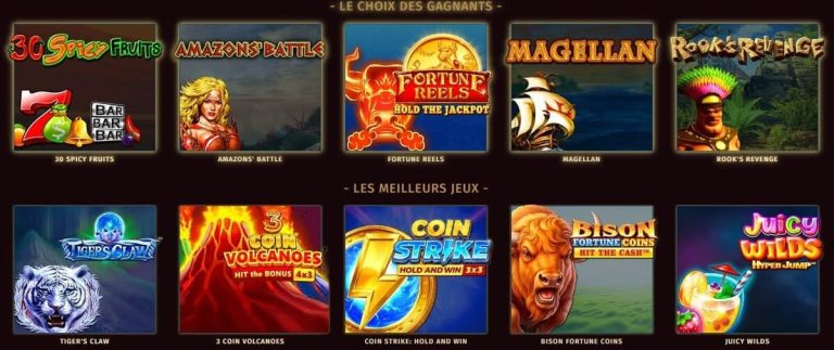 Tropezia Palace Casino jeux