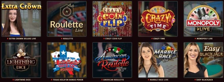 Tropezia Palace Casino jeux live