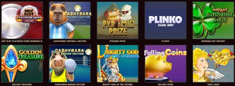 Tropezia Palace Casino mini jeux